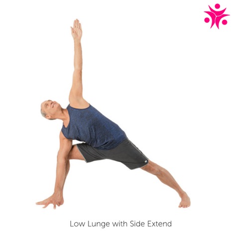 Low Lunge with Side Extend